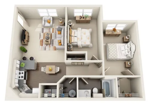 Timberlinks at Denton FloorPlan 5