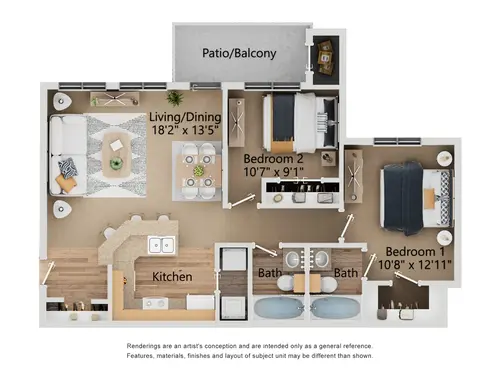 Toscana at Valley Ridge Lewisville Floorplan 3