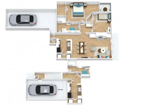 Townhomes Of Coyote Ridge Carrollton Floorplan 2