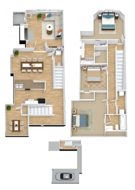 Townhomes Of Coyote Ridge Carrollton Floorplan 8