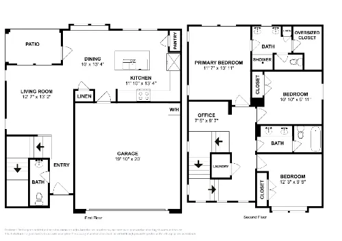 Tricon Viridian Arlington Floorplan 1