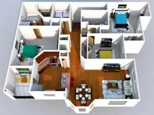 Trinity Bell Gardens Apartments Fort Worth FloorPlan 10