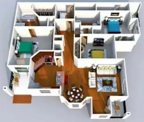 Trinity Bell Gardens Apartments Fort Worth FloorPlan 11