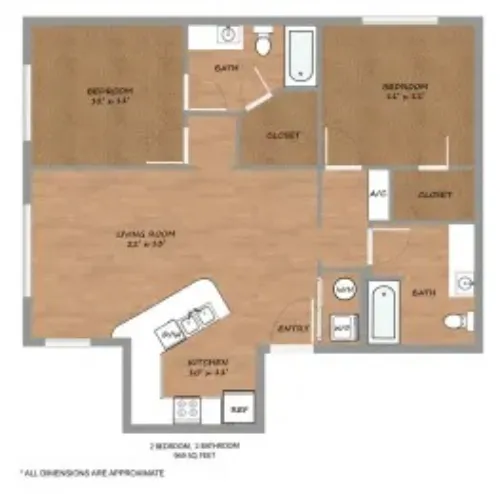 Urban Square Denton FloorPlan 10