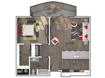 Varia at Highland Village Floorplan 11