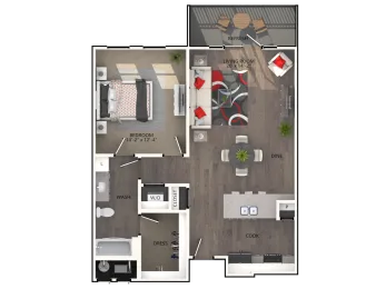 Varia at Highland Village Floorplan 8