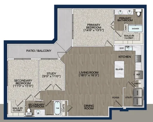 Watermere at Flower Mound Floorplan 7