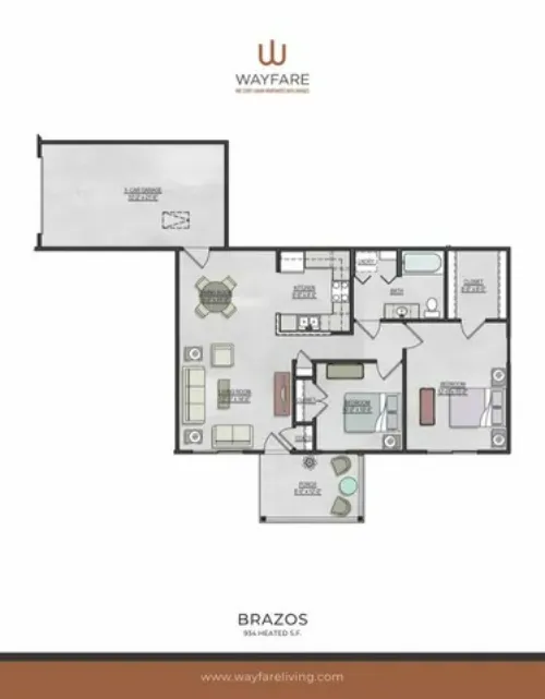 Wayfare – Cibolo Hills Fort Worth FloorPlan 2
