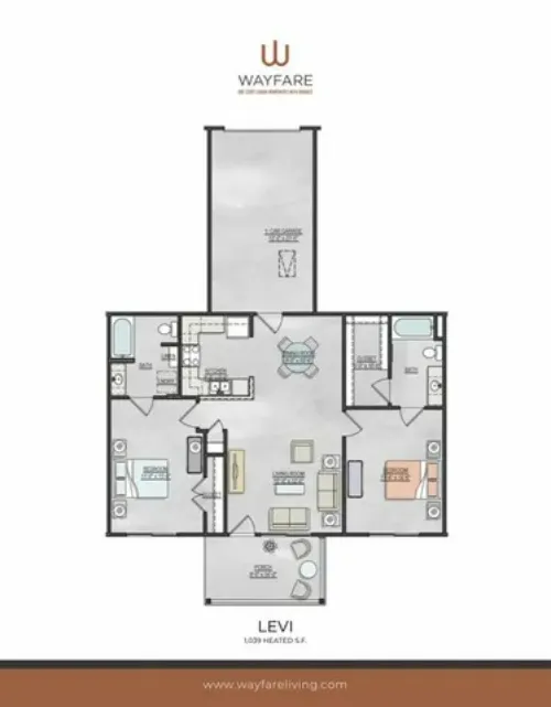 Wayfare – Cibolo Hills Fort Worth FloorPlan 3