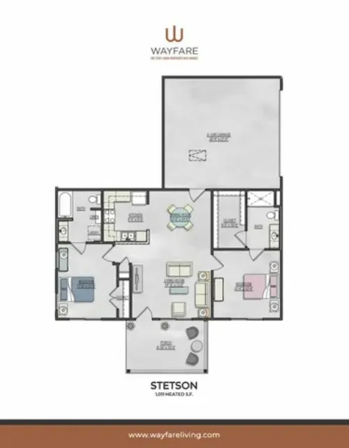 Wayfare – Cibolo Hills Fort Worth FloorPlan 6
