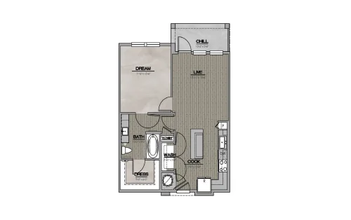 Westhouse Flats Fort Worth Floorplan 2