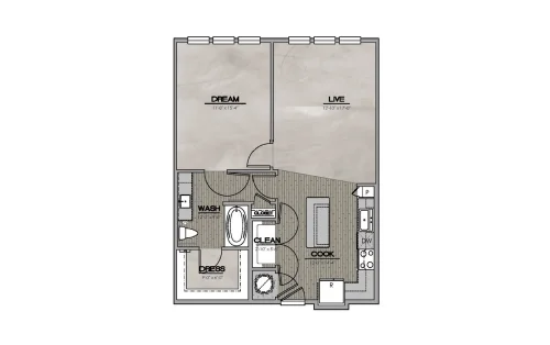 Westhouse Flats Fort Worth Floorplan 3