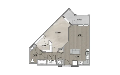 Westhouse Flats Fort Worth Floorplan 4