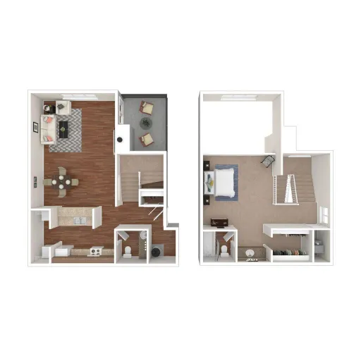 Woodlake Apartments Grapevine Floorplan 3