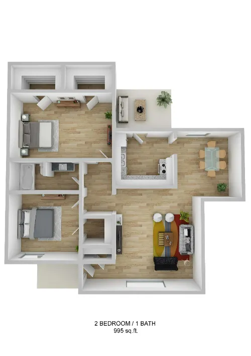 Woodland Park Arlington FloorPlan 2
