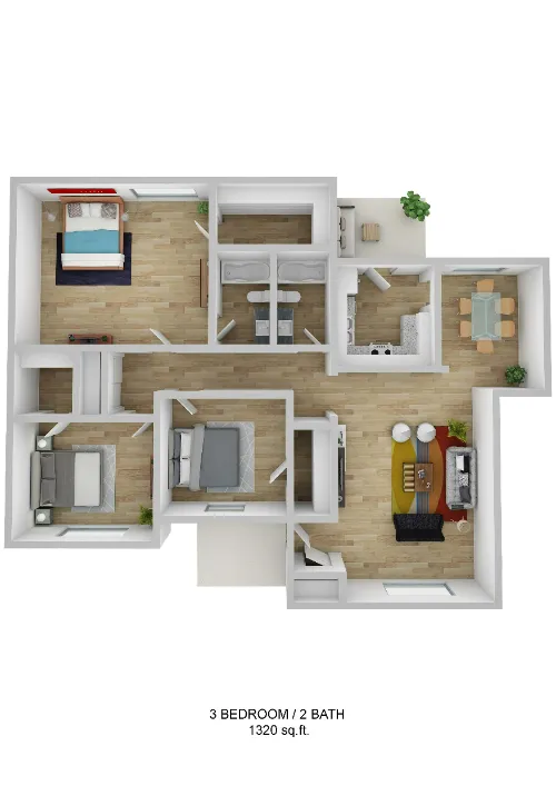 Woodland Park Arlington FloorPlan 8