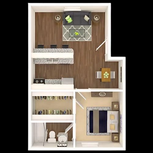 Woodwind Apartments Arlington floor plan 3