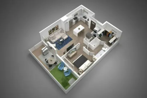 Yardly Elm Denton FloorPlan 1
