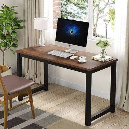 compact console writing desk