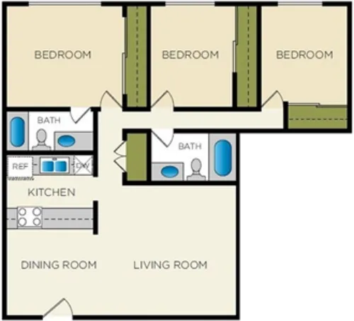 evRia Terraces Grand Prairie FloorPlan 8