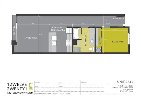 1221 Broadway Lofts San Antonio Floorplan 18