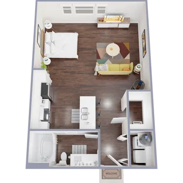 1800 Broadway San Antonio Floorplan 1
