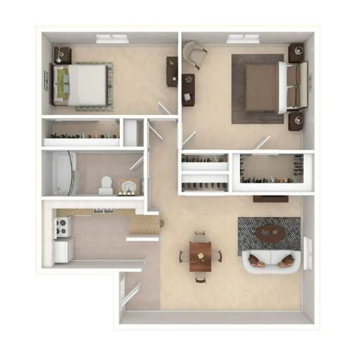 Agave Courtyard El Paso FloorPlan 5