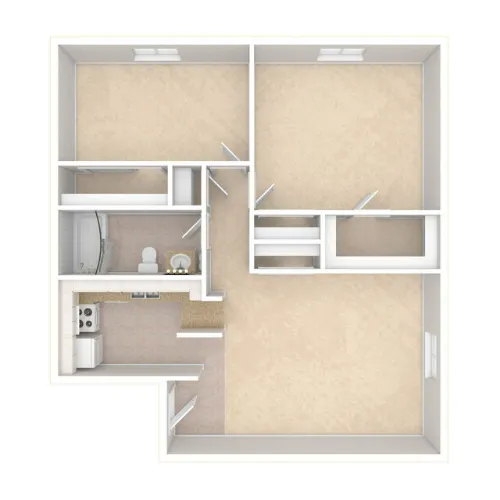 Agave Courtyard El Paso FloorPlan 6