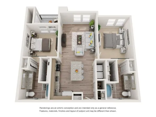 Alamo Residences at Spurs Lane San Antonio Floorplan 8