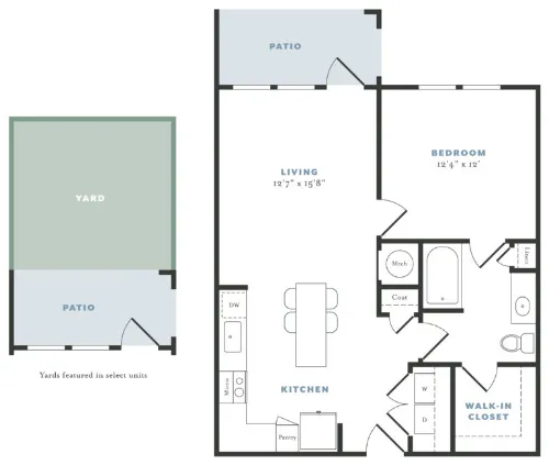 Alexan Gruene Crossing San Antonio Floorplan 1