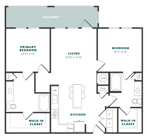 Alexan Gruene Crossing San Antonio Floorplan 4