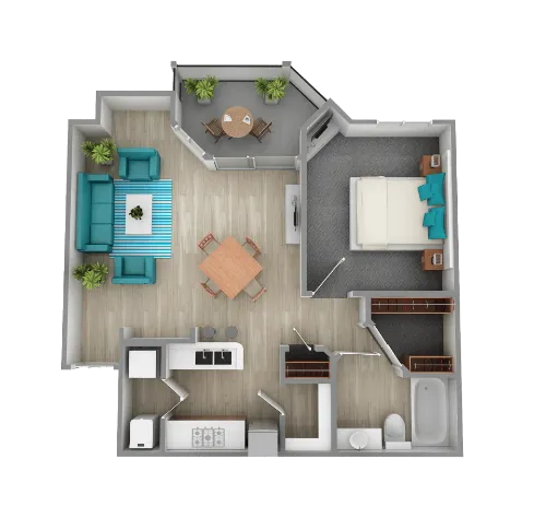 Alon at Castle Hills San Antonio Floorplan 2