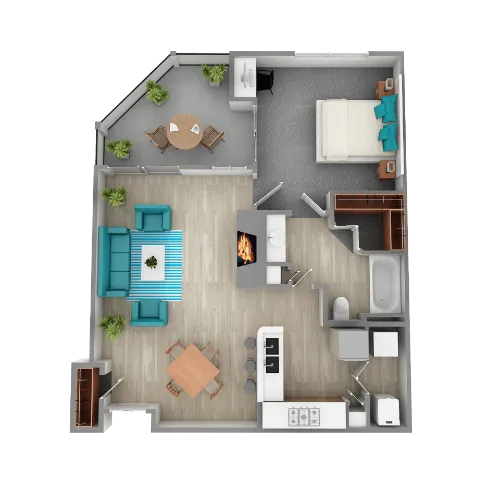Alon at Castle Hills San Antonio Floorplan 3