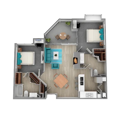 Alon at Castle Hills San Antonio Floorplan 7