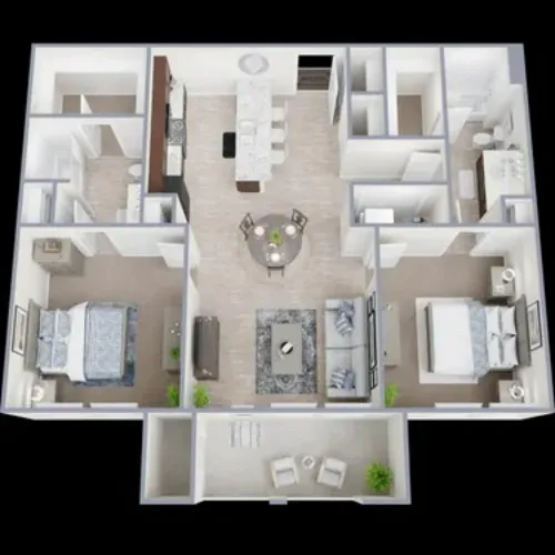 Alton Park Apartments Fort Worth FloorPlan 5