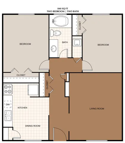 Arterra At Alto Rey Apartments El Paso Floorplan 3