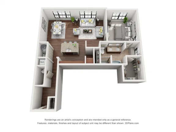 Artessa at Quarry Village Apartments San Antonio Floorplan 11