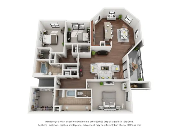 Artessa at Quarry Village Apartments San Antonio Floorplan 22