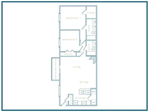 Ascent Lake Worth Fort Worth Floorplan 12
