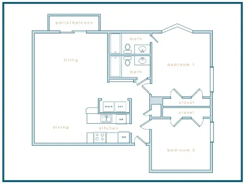 Ascent Lake Worth Fort Worth Floorplan 9