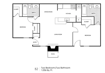 Avery Place Houston Apartment Floorplan 6