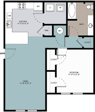 Avocet Apartments San Antonio Floorplan 2