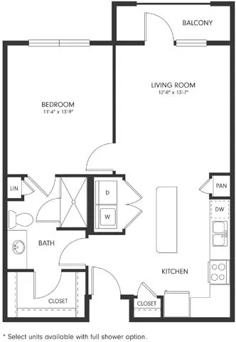 Axis Hamilton San Antonio Floorplan 1