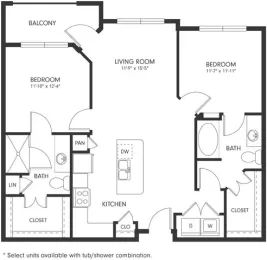 Axis Hamilton San Antonio Floorplan 6
