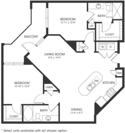 Axis Hamilton San Antonio Floorplan 9