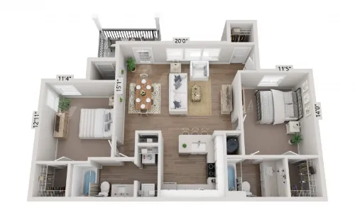Bainbridge Creekside San Antonio Floorplan 5