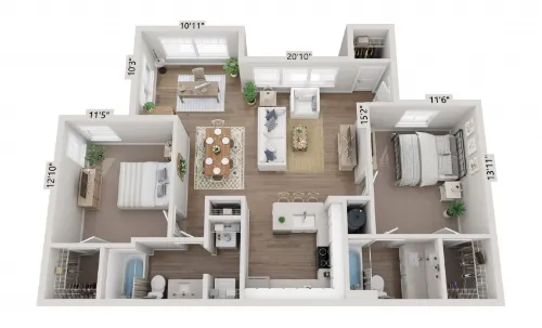 Bainbridge Creekside San Antonio Floorplan 6