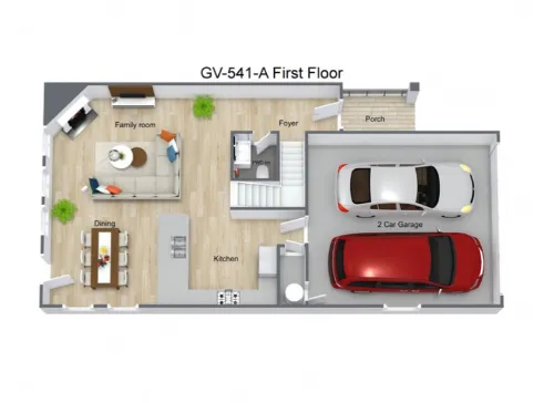 Belvidere Village Duplexes El Paso Floorplan 2