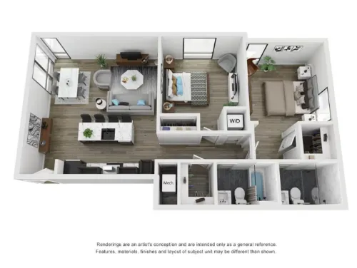 Botanica Oak Hills San Antonio Floorplan 3