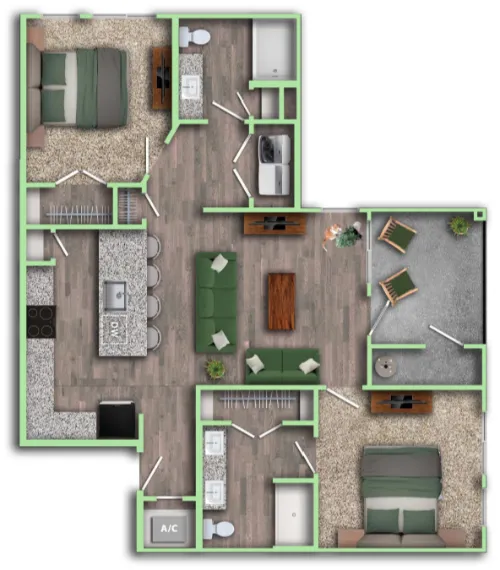 Brio at Lookout floor plan 12